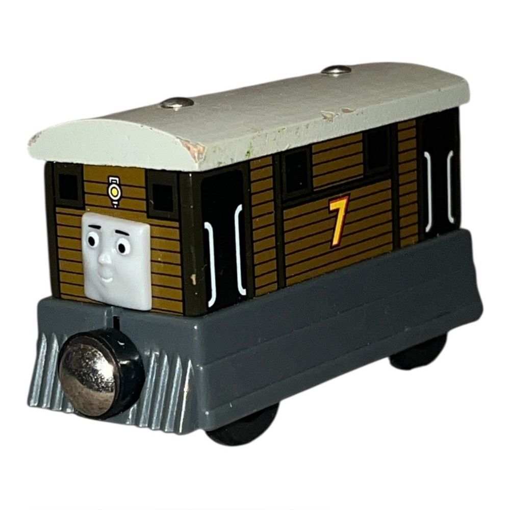 Toby Tram Engine Thomas the Train Wooden Railway Friends 1996 Learning Curve